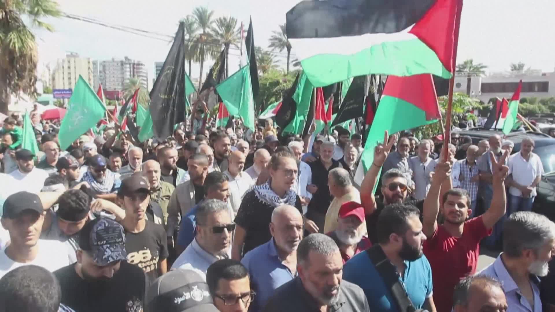 تظاهرة في صيدا دعما لفلسطين - طوفان الأقصى